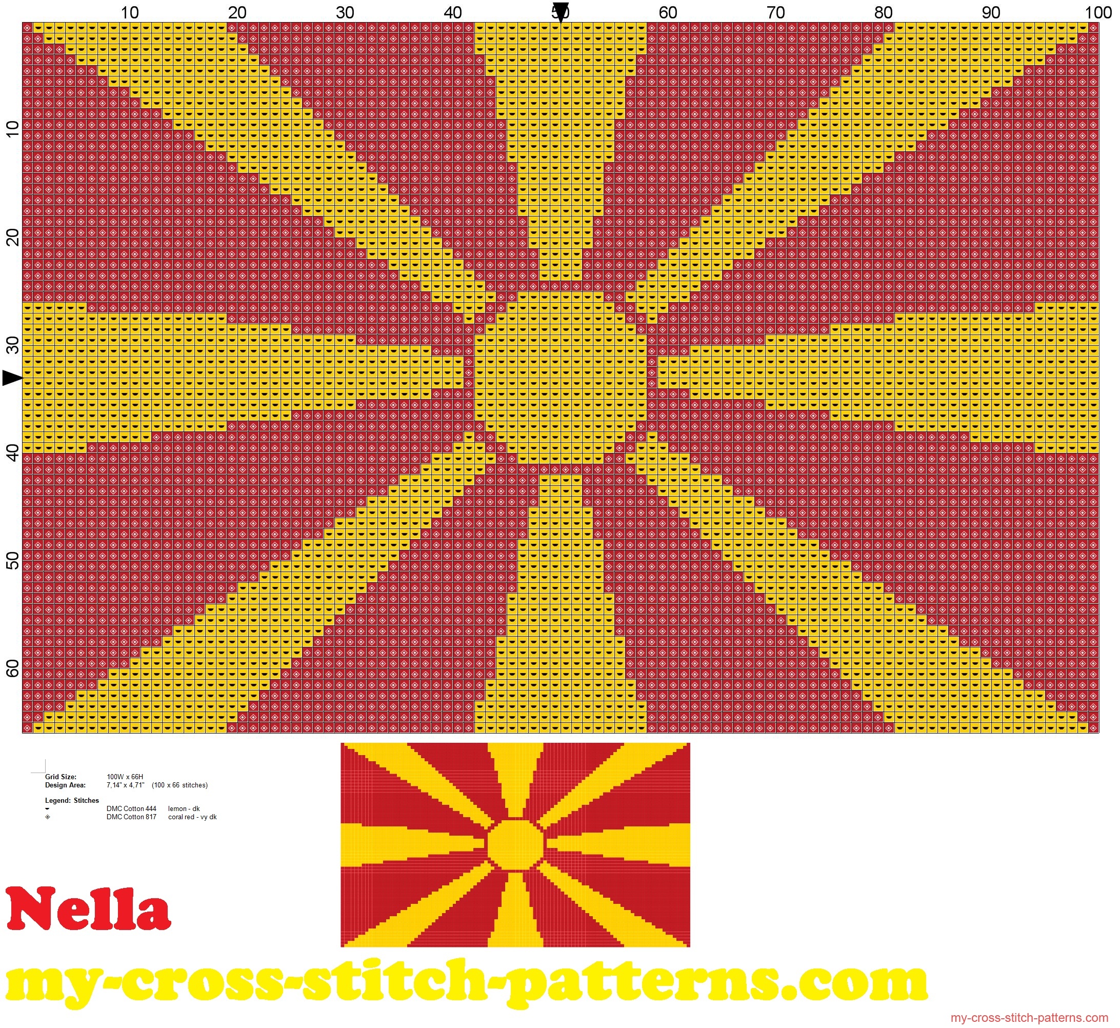 bandiera_macedonia_schema_punto_croce_