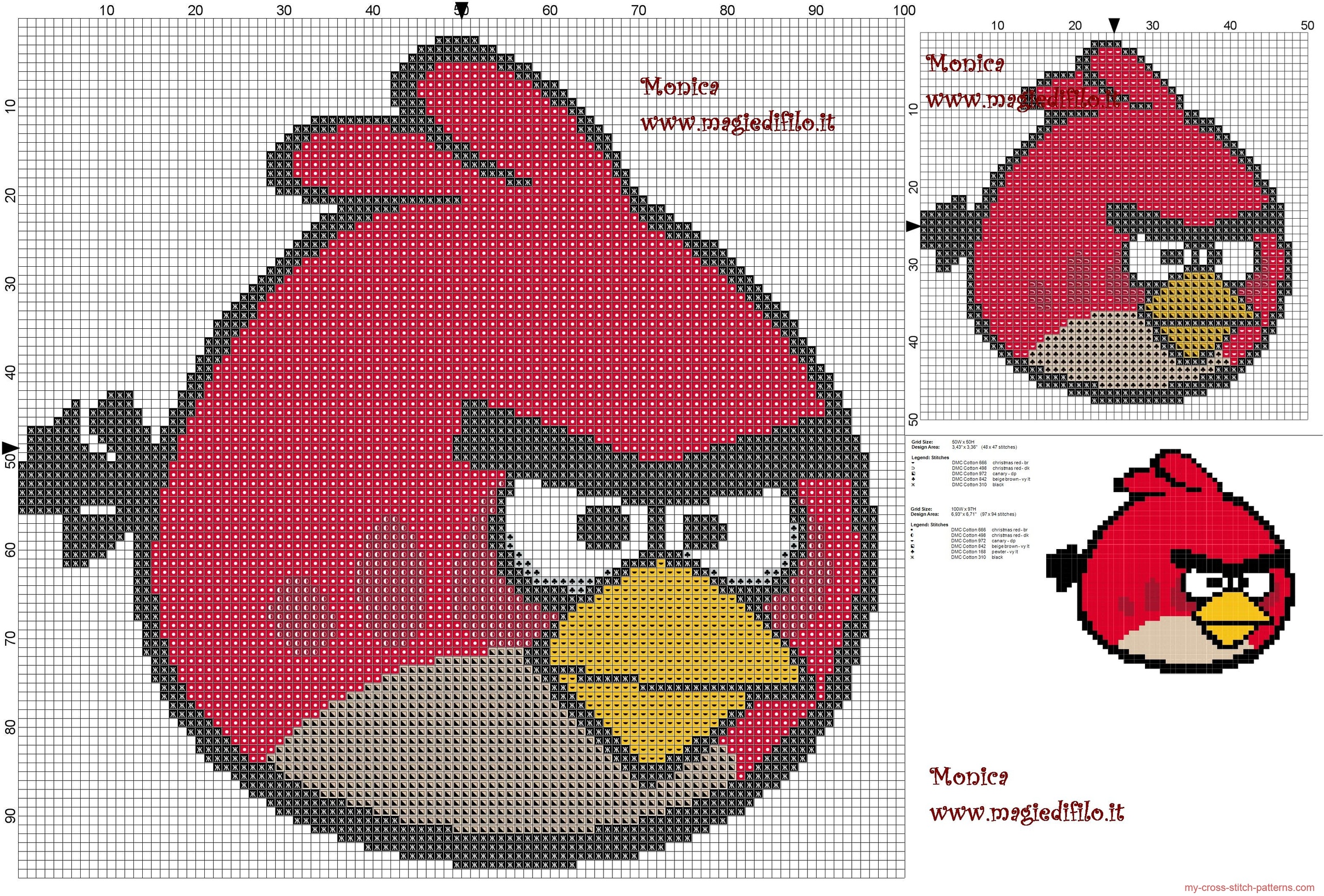 schema_punto_croce_angry_birds_uccello_rosso_