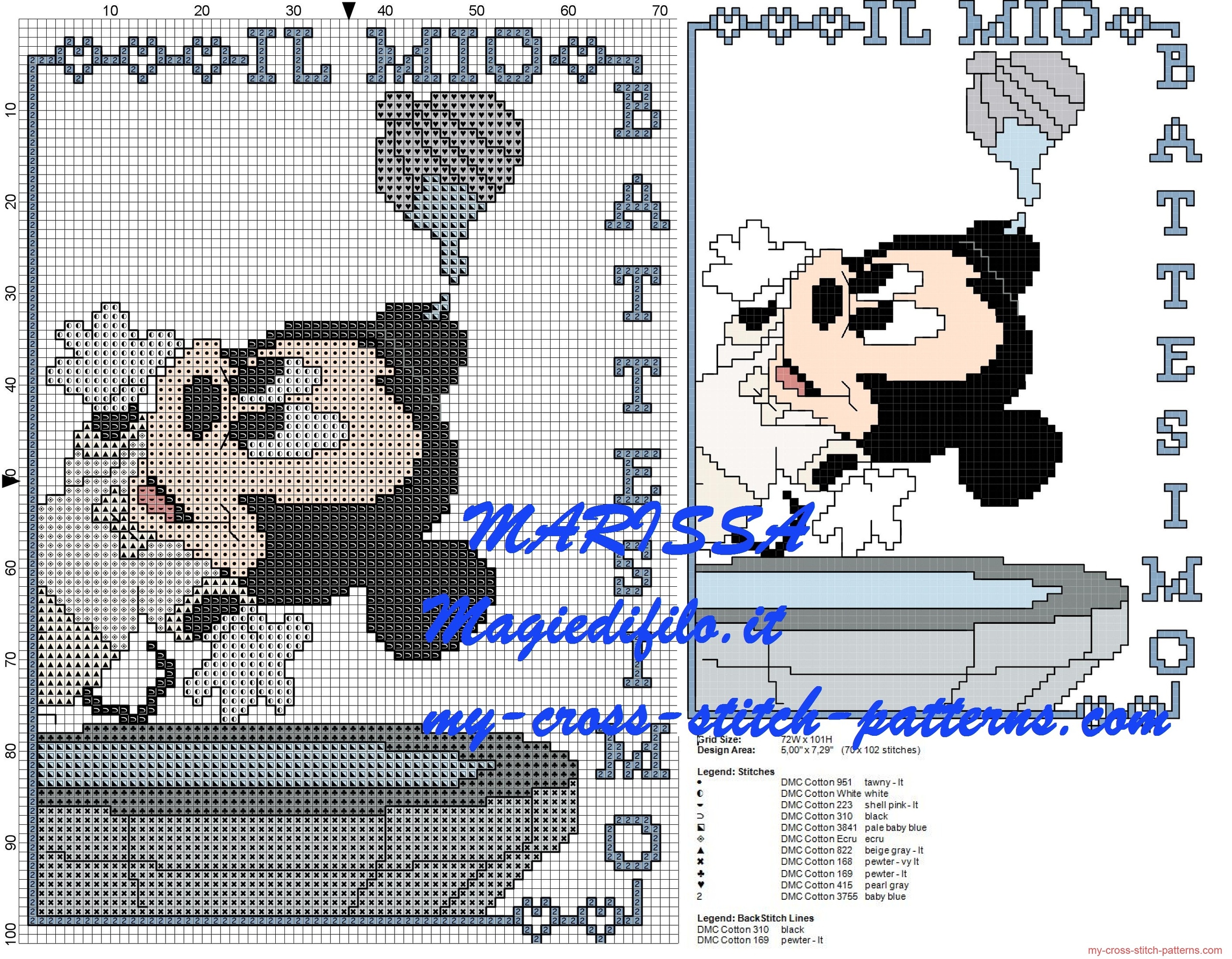 schema_punto_croce_per_battesimo_con_topolino_mickey_mouse